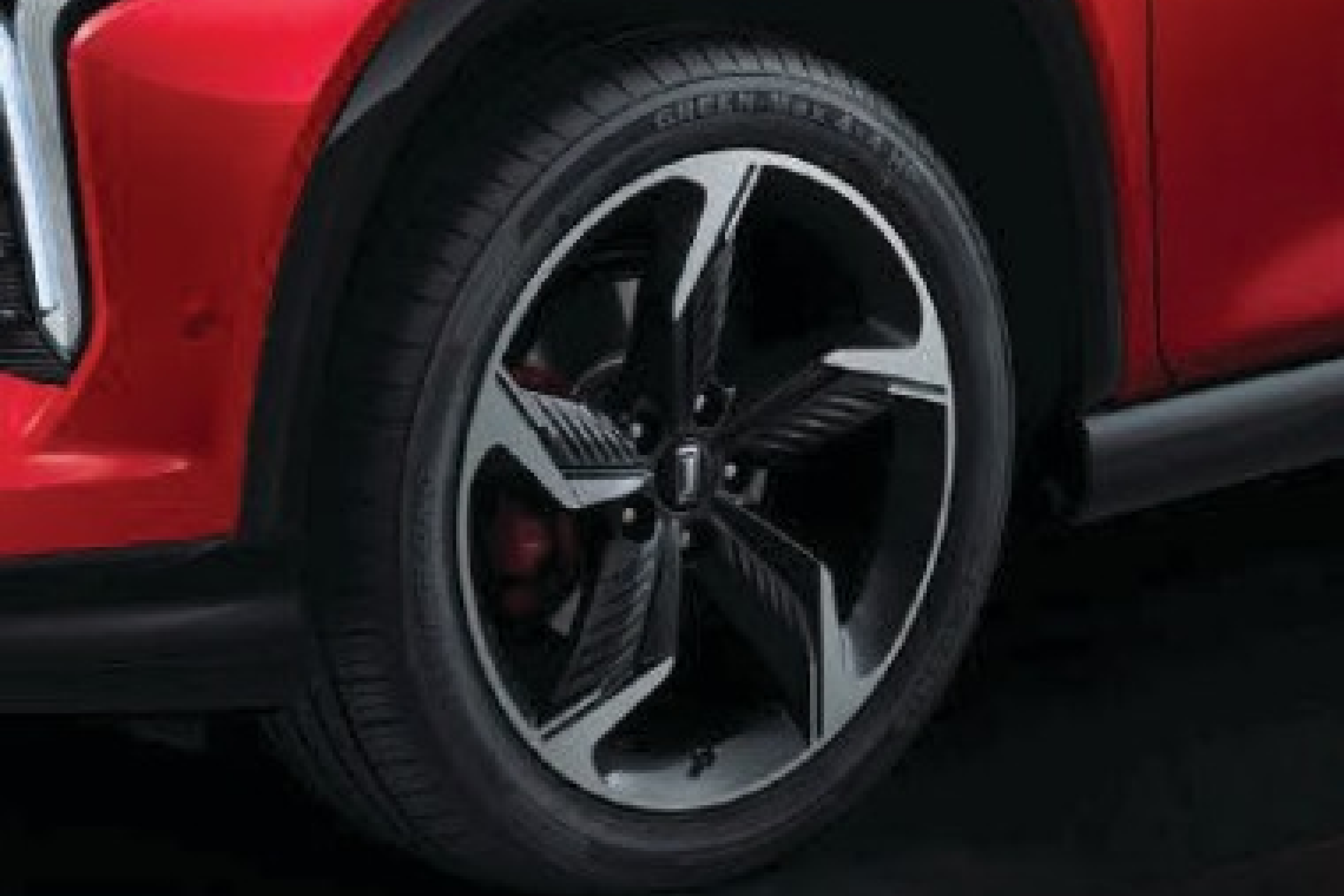 Wheels available in 18 or 19-inch